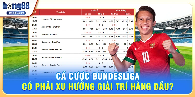 Cá Cược Bundesliga Có Phải Xu Hướng Giải Trí Hàng Đầu? 